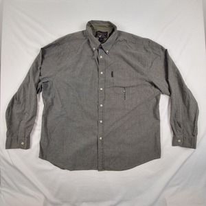 Abercrombie & Fitch Gray Casual Button Down Shirt